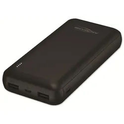 ANSMANN USB Powerbank PB212, 20000 mAh, 74 Wh, 2x USB-Buchse