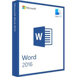 Microsoft Word 2016 MAC