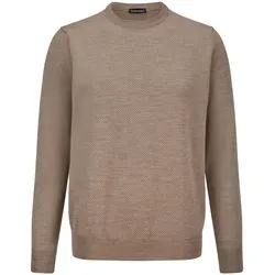 Pull à col rond Louis Sayn beige