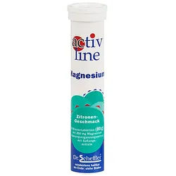 ACTIVLINE Magnesium Zitrone Brausetabletten 20 St