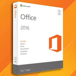 Microsoft Office 2016 Standard MAC | Sofortdownload + Produktschlüssel
