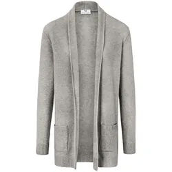 Le gilet 100% laine vierge Peter Hahn gris