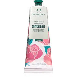 The Body Shop British Rose Hand Cream feuchtigkeitsspendende Creme für die Hände 100 ml