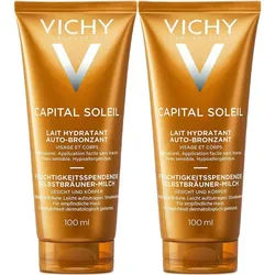 Vichy Idéal Soleil Feuchtigkeitsspendende Selbstbräunungsmilch Tube 100ml