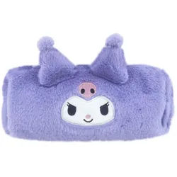 Hello Kitty Federmäppchen - Plüsch Mäppchen mit Reißverschluss 24 cm, (1-tlg) lila