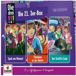 United Soft Media Hörspiel Die drei !!! - 3er Box 21. Folgen 62-64 (drei Ausrufezeichen)