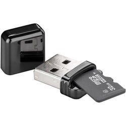 Kartenlesegerät USB 2.0 zum Lesen von Micro SD Speicherkartenformaten, liest Micro SD, Micro SDHC, Micro SDXC und T-Flash Serie Speic