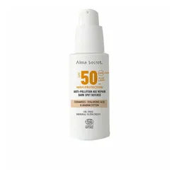 Alma Secret Tagescreme SOLAR getönte Gesichtscreme SPF50 Sand 50ml