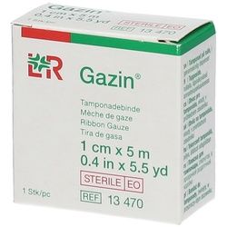 LR Gazin® Tamponadebinde 1 cm x 5 m Steril