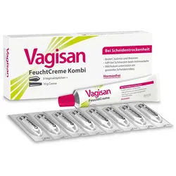 Vagisan Feuchtcreme Kombi 8 Ovula+10 g Creme