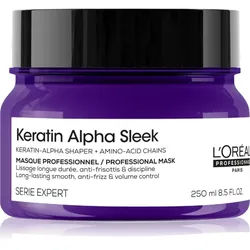 L’Oréal Professionnel Serie Expert Keratin Alpha Sleek Maske mit ernährender Wirkung für ein glattes Aussehen der Haare 250 ml