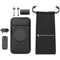 Shapeheart Scooter Bundle Magnetische Smartphone Halterung Für Armaturenbrett, schwarz, Größe 2XL für Männer