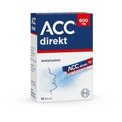 ACC direkt 600 mg 10 St Pulver zum Einnehmen