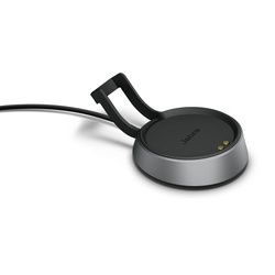 Jabra Evolve2 85 Headset, Stereo, kabellos, schwarz Bluetooth, inkl. Link 380 USB-A, inkl. Ladestation