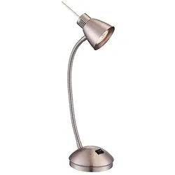 GLOBO LIGHTING Tischleuchte »NUOVA«, GU10 LED, inkl. Leuchtmittel, 4W, 280lm, 3000K - goldfarben