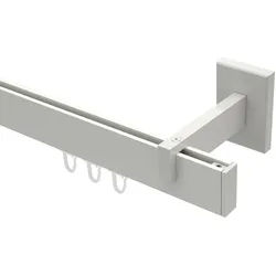 GARDINENSTANGE INNENLAUF Smartline Paxo 320 cm (geteilt in 2 x 160 cm), 1-läufig, 14x35 mm Weiß