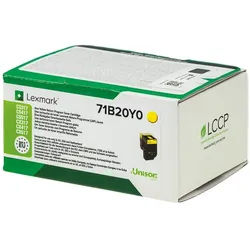 Laser/Kopierer LEXMARK 71B20Y0 LEXMARK CS317 TONER YEL RETURN