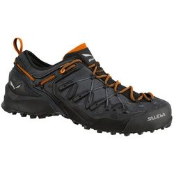 Salewa Ms Wildfire Edge GTX - Zustiegsschuhe - Herren - Black/Dark Grey/Orange - 11,5 UK