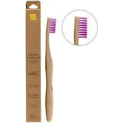Dr Botanicals Bambuszahnbürste Lila 1 ml
