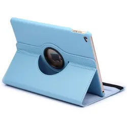 Schutzhülle für iPad Air Tablet Hülle Schutz Tasche Case Cover Türkis 360 Grad drehbar Rotation Bumper