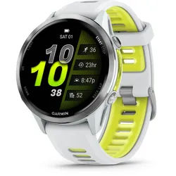Garmin Forerunner 970 Sportuhr in steinweiss-titanium, Größe Einheitsgröße - weiß