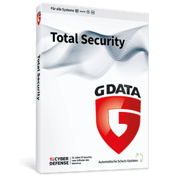 G Data Total Security 2024 | Sofortdownload + Produktschlüssel | 4 Geräte | 1 Jahr
