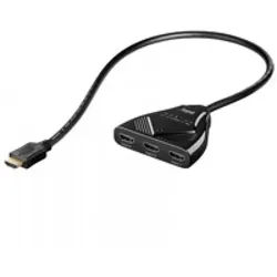 Automatische HDMI Umschaltbox 3 IN / 1 OUT HDTV bis 1080p (FullHD), unterstützt 3D