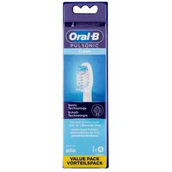 Oral-B Aufsteckbürsten Pulsonic Clean 4er (weiß)