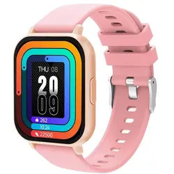SWC-176RO Rose - Bluetooth Smart Watch with health sensors & call function