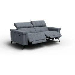 RELAXSOFA NORDEL 3-Sitzer, dunkelgrau