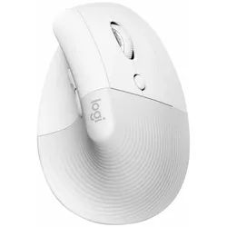 LOGITECH Lift for Mac Vertical Ergonomic Mouse White (right) Logi Bolt, USB/Bluetooth