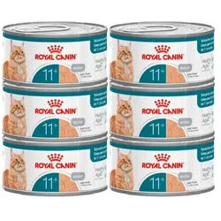 ROYAL CANIN Nassfutter für Katzen, Senior Ageing 11+, Dose 6x85g