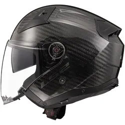 LS2 Jethelm OF603 INFINITY II verschiedene Farben und Größen XXL Schwarz Carbon