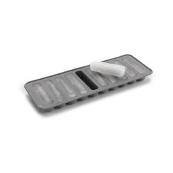 Metaltex Eiswürfelform aus Silikon, Praktische Form für Eissticks mit den Maßen 7 cm x Ø 1,5 cm, 1 Packung = 1 Form für 10 Eissticks