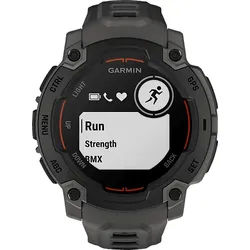 GARMIN Instinct E 45mm Smartwatch Faserverstärktes Polymer Silikon, 45 mm, Kohle/Schwarz