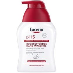 Eucerin pH5 Hand Waschöl – Rückfettende Reinigung für empfindliche, trockene und strapazierte Hände
