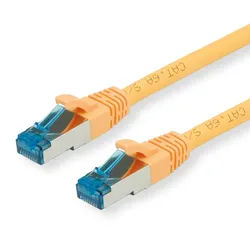VALUE Patchkabel Cat.6A (Class EA) S/FTP (PiMF), LSOH, gelb, 2 m