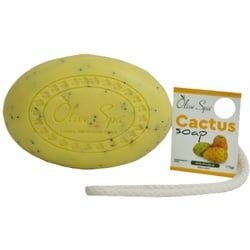 Olive-Spa - Handgemachte Kordel-Seife mit Kaktusfeigen-Duft 175 g