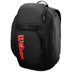 Wilson Tennisrucksack Tennisrucksack CLASH V3 BACKPACK rot|schwarz