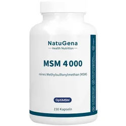 NatuGena MSM 4000 Kapseln vegan