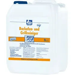 Dr. Becher 1761000 Backofenreiniger 5 L Grillreiniger löst gründlich und hoch wirksam eingebrannte Verschmutzungen