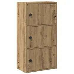vidaXL Bücherregal Bücherregal Artisan-Eiche 40x24x77 cm Holzwerkstoff, 1-tlg.