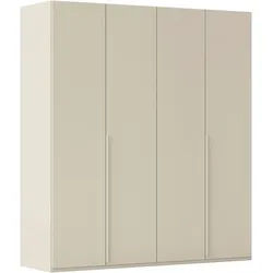 LeGer Home by Lena Gercke Kleiderschrank Schrank Garderobe Ankleide Schlafzimmer Flur SERINA Eyecatcher (3 verschiedene Ausstattungen BASIC/CLASSIC/PREMIUM (inkl. SOFT-CLOSE) in 6 Breiten (101 - 401 cm) mit Front Glas oder Dekor MADE IN GERMANY beige 201 cm x 223 cm x 61 cm