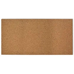Decosa Korktapete Decosa Korkplatte 4 mm, unbehandelt, 1 m x 0,5 m x 4 mm, (50 St) braun