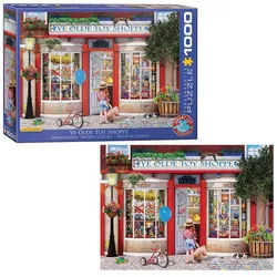EUROGRAPHICS Puzzle Puzzle Der alte Spielzeugladen 1000 Teile, Puzzleteile