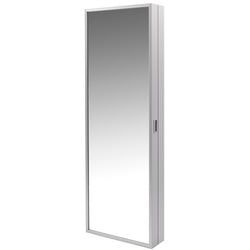 Schuhschrank Foot Box Kristalia grau, Designer Luciano Bertoncini, 190x65x20 cm