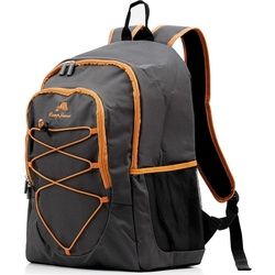 CampFeuer Freizeitrucksack Kühlrucksack 30 Liter, grau, Isoliertasche leicht und wasserdicht grau