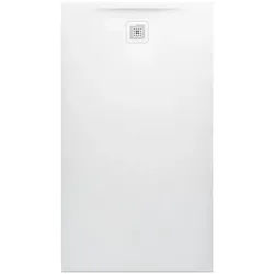 LAUFEN Pro Duschwanne H2139590000001 Marbond Ablauf kurze Seite weiss