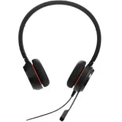Jabra Evolve 20SE MS Stereo Verkabelt Headset Kopfbügel USB Passive Noise Cancelling Mit Mikrofon Stereo Schwarz