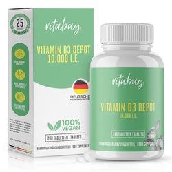 Vitabay Vitamin D3 Depot 10.000 I.e. Tabletten 240 St